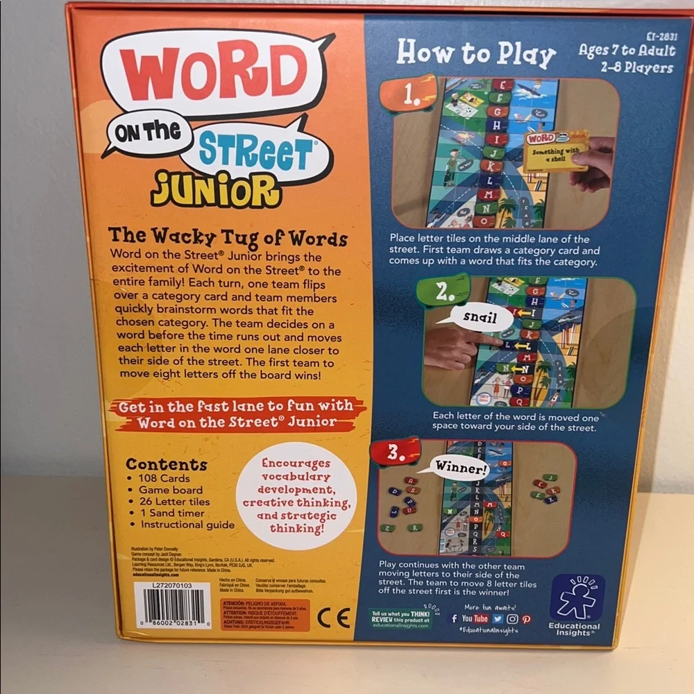 Educational Insights nwt nibword